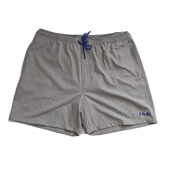 HUK Other - Huk Gray Capers Volley 5.5 Shorts NEW Size XXL Fishing Performance Drawstring
